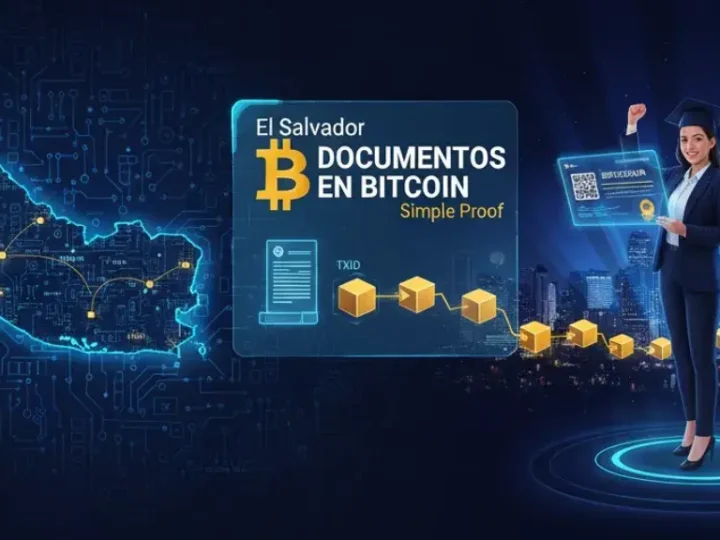 El Salvador Sella la Historia en Bitcoin: Documentos Oficiales en la Blockchain con OpenTimestamps