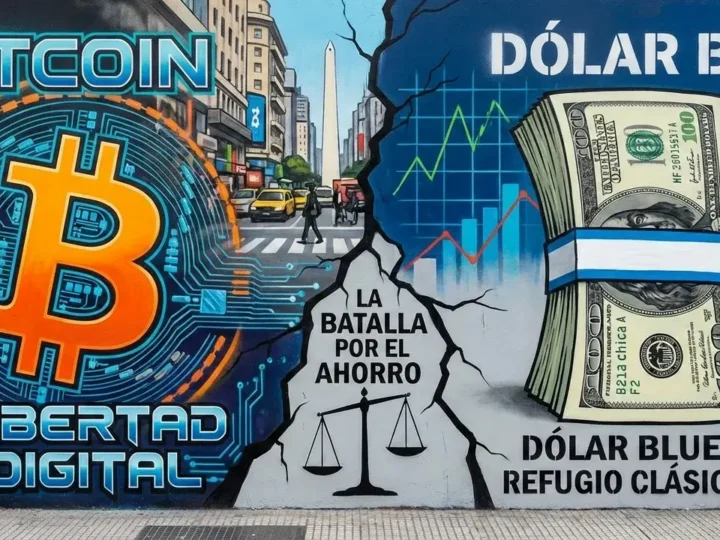 Bitcoin vs Dólar Blue: La batalla definitiva por el ahorro en Argentina