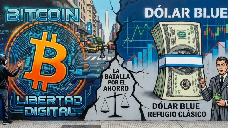 Bitcoin vs Dólar Blue: La batalla definitiva por el ahorro en Argentina