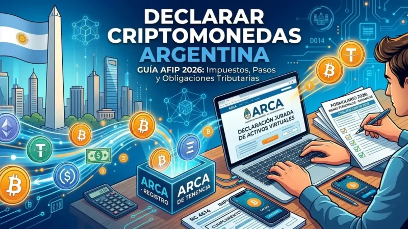 Cómo declarar criptomonedas ante la AFIP (Argentina): Guía Completa 2026