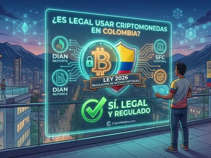 ¿Es legal usar criptomonedas en Colombia? Estado de la regulación en 2026