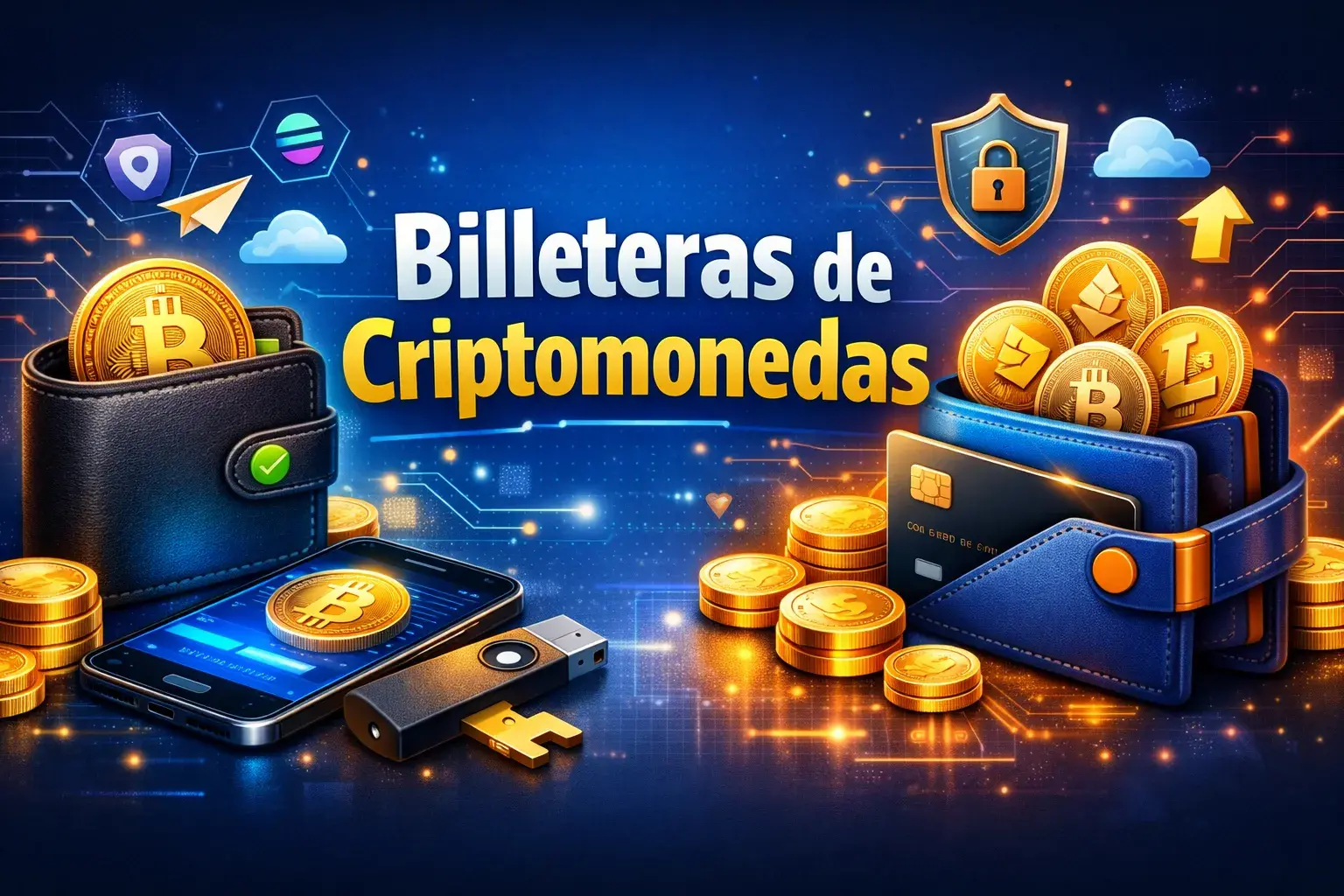 Billeteras de criptomonedas