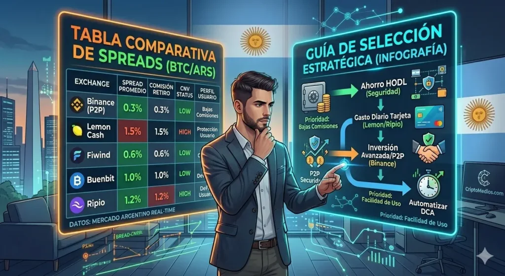 Comparativa de Spreads y Comisiones