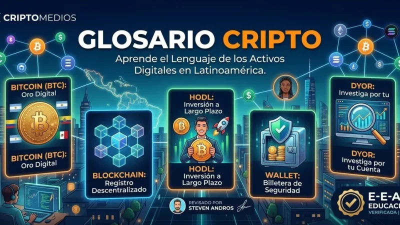 Glosario Cripto: Términos que todo inversor en LATAM debe conocer
