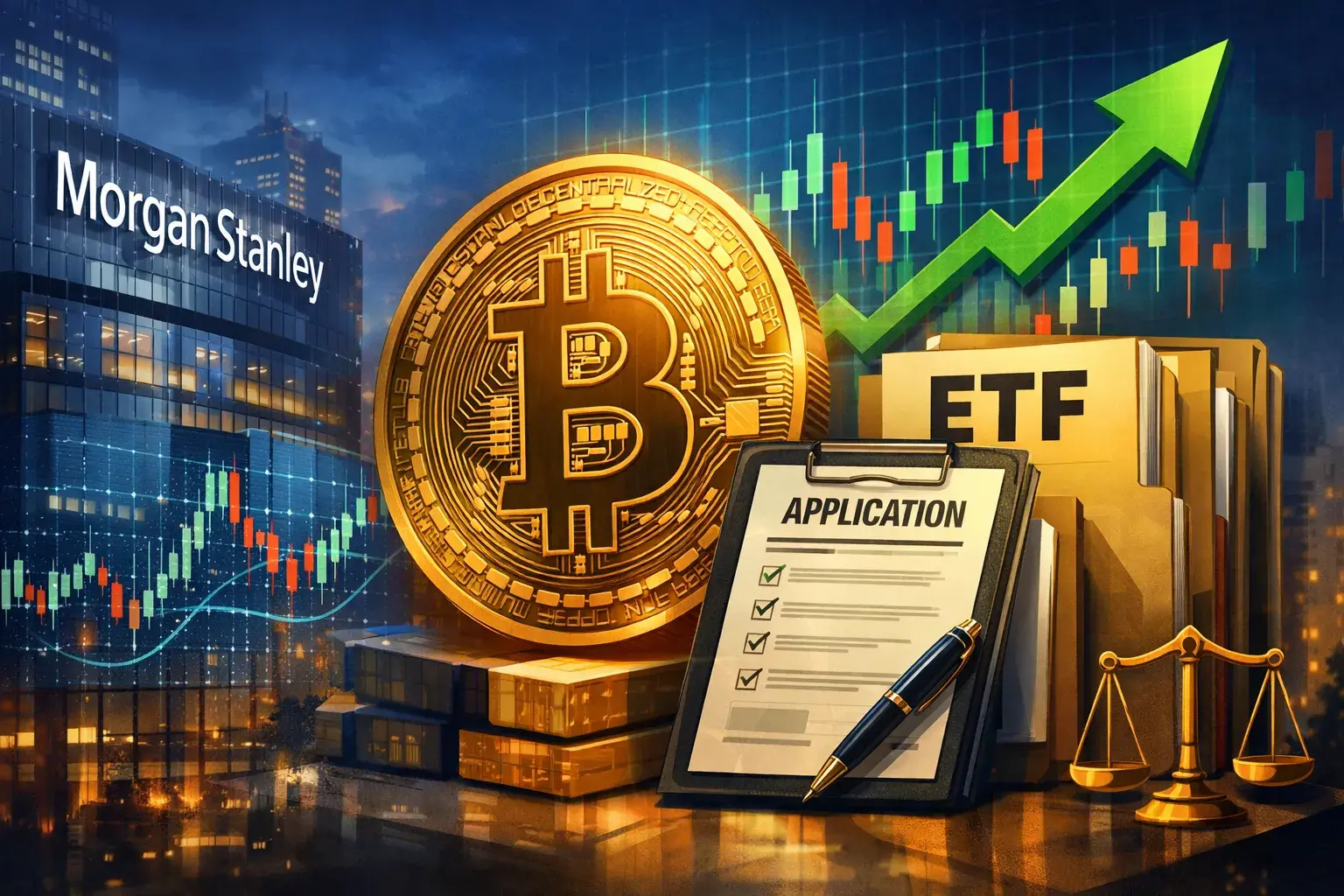 Morgan Stanley Files for Spot Bitcoin ETF