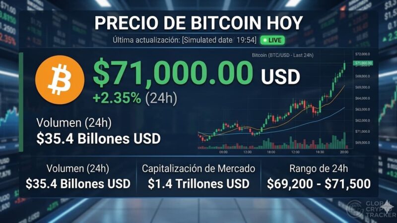 Precio de Bitcoin hoy en $71,000: ¿Por qué sufren los inversores de ETF al contado?