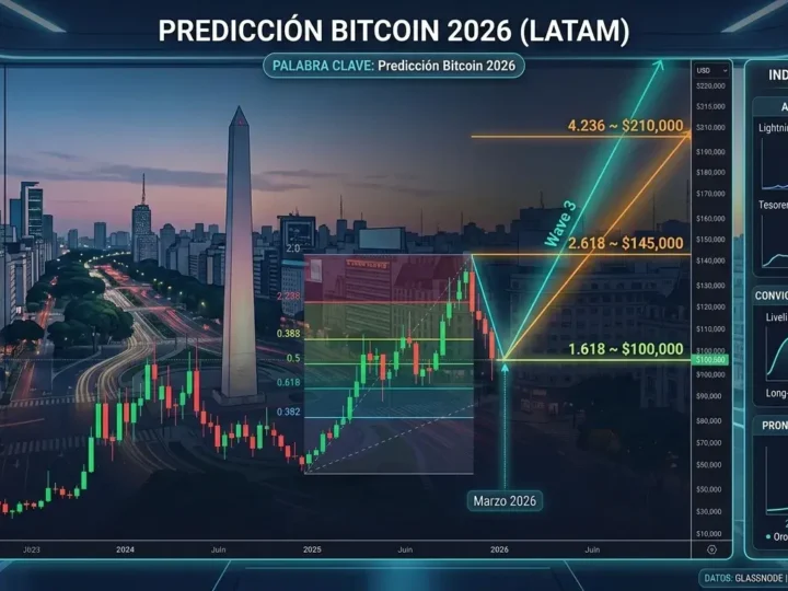 Predicción Bitcoin 2026 para Latinoamérica: ¿El año de la consolidación definitiva?