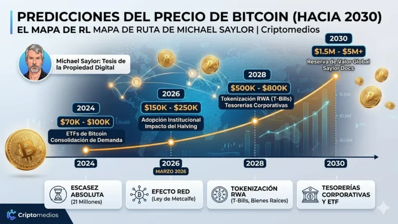 Bitcoin Price Predictions: Michael Saylor’s Roadmap to 2030