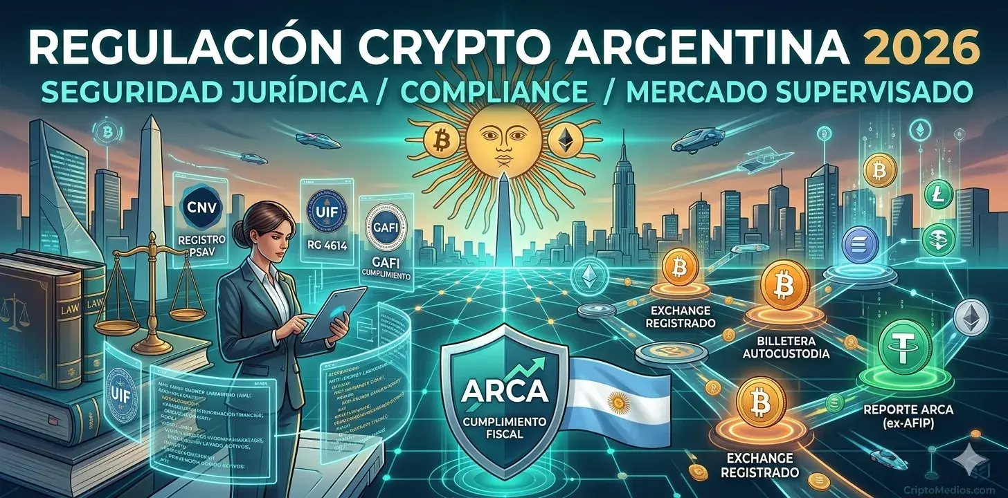 Regulación crypto Argentina 2026: Todo lo que necesitas saber sobre el nuevo marco legal