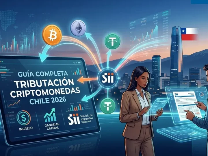 Guía 2026: Todo lo que debes saber sobre la tributación de criptomonedas en Chile