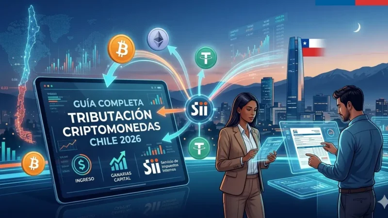 Guía 2026: Todo lo que debes saber sobre la tributación de criptomonedas en Chile