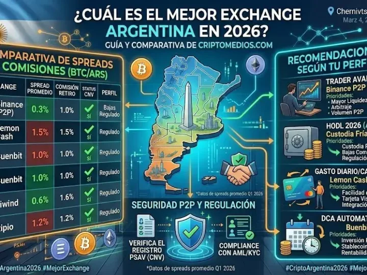 ¿Cuál es el mejor exchange Argentina en 2026? Guía completa para inversores
