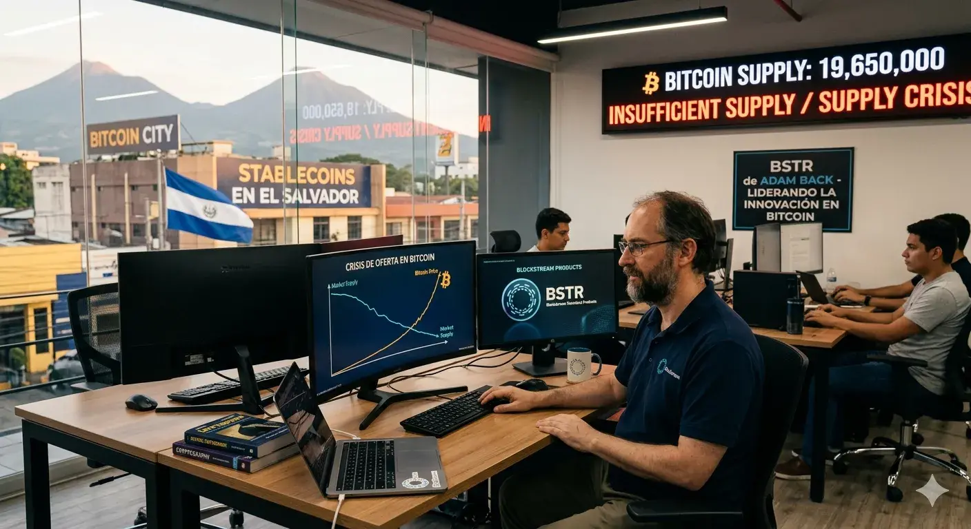Adam Back BSTR and Bitcoin Supply Crisis