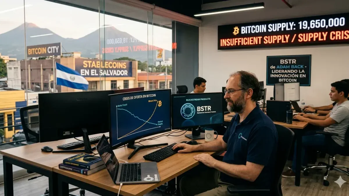 BSTR de Adam Back y la crisis de oferta en Bitcoin